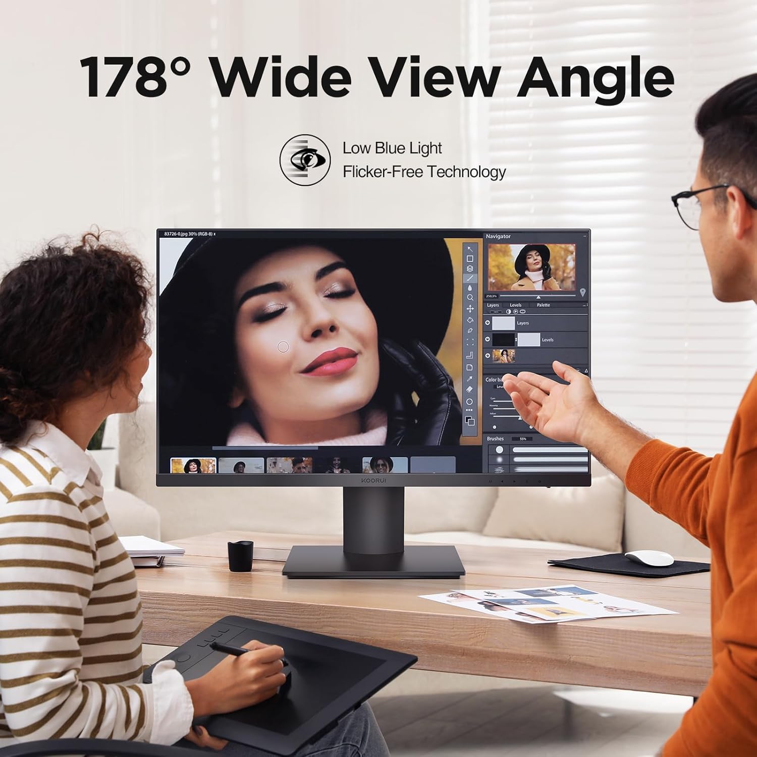 KOORUI N07 27-inch IPS 4K UHD 60Hz Business Monitor