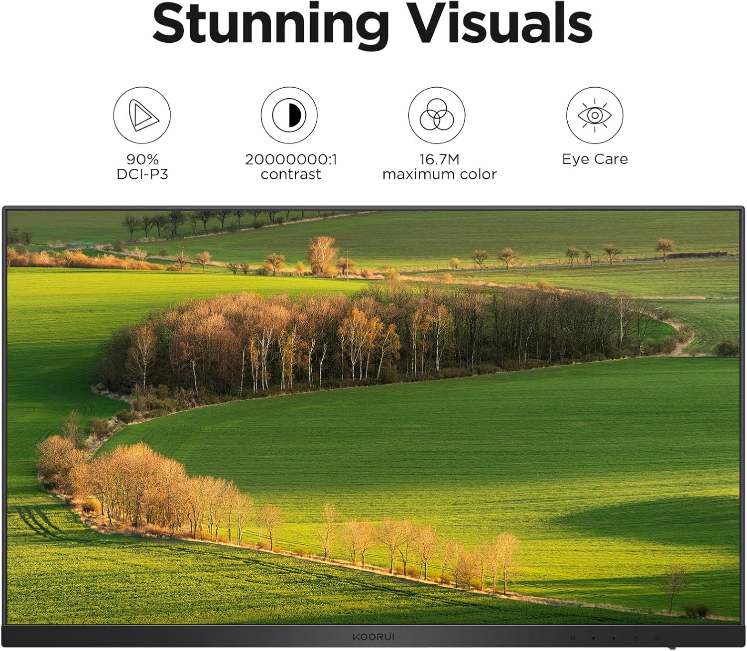 KOORUI N07 27-inch IPS 4K UHD 60Hz Business Monitor