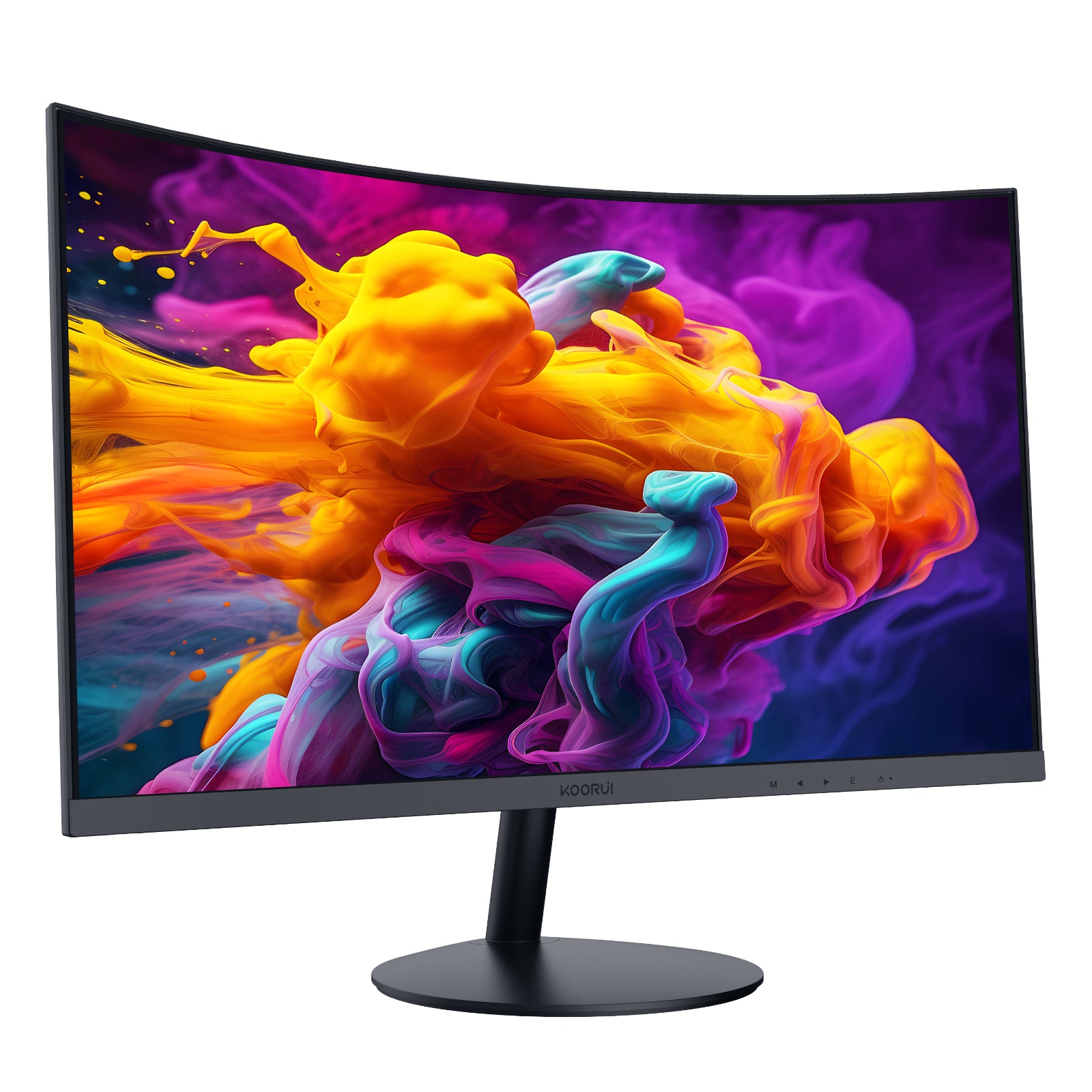 KOORUI 27N5CA 27-inch VA FHD 75Hz Curved Gaming Monitor