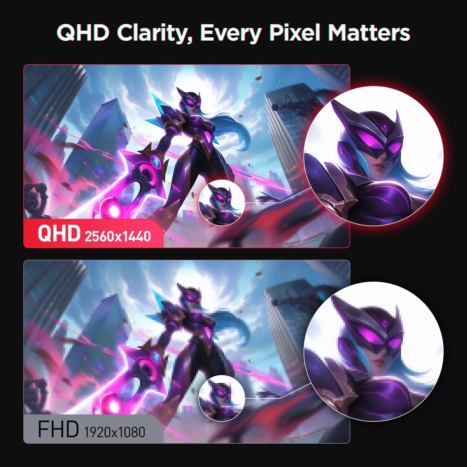 KOORUI G2721P 27-inch IPS QHD 200Hz Gaming Monitor