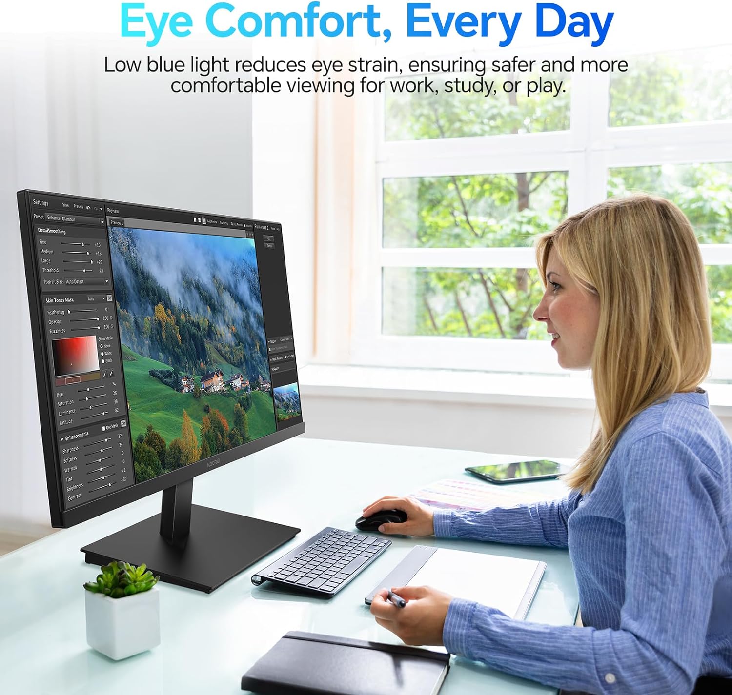 KOORUI E2411H 24-inch IPS FHD 120Hz Business  Monitor