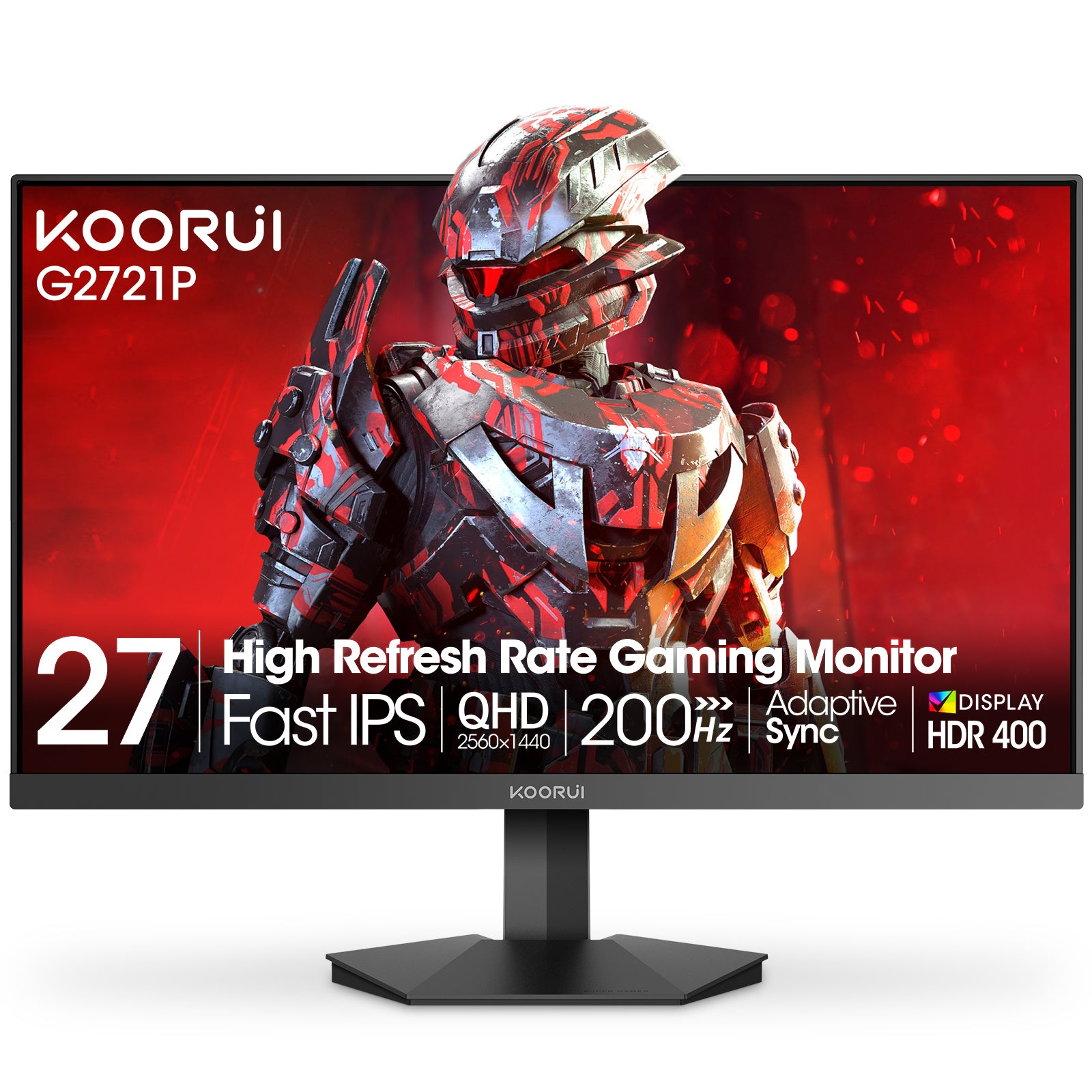 KOORUI G2721P 27-inch IPS QHD 200Hz Gaming Monitor